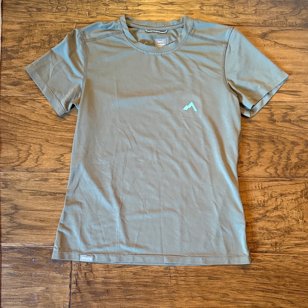 STRAFE women’s skyline tee - Olive Green Short Sleeve Performance Tee